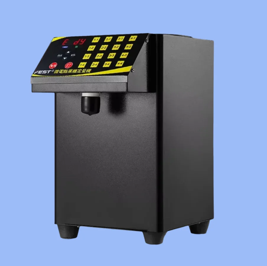 220V Automatic Fructose Dispenser Bubble Tea Quantitative Syrup
