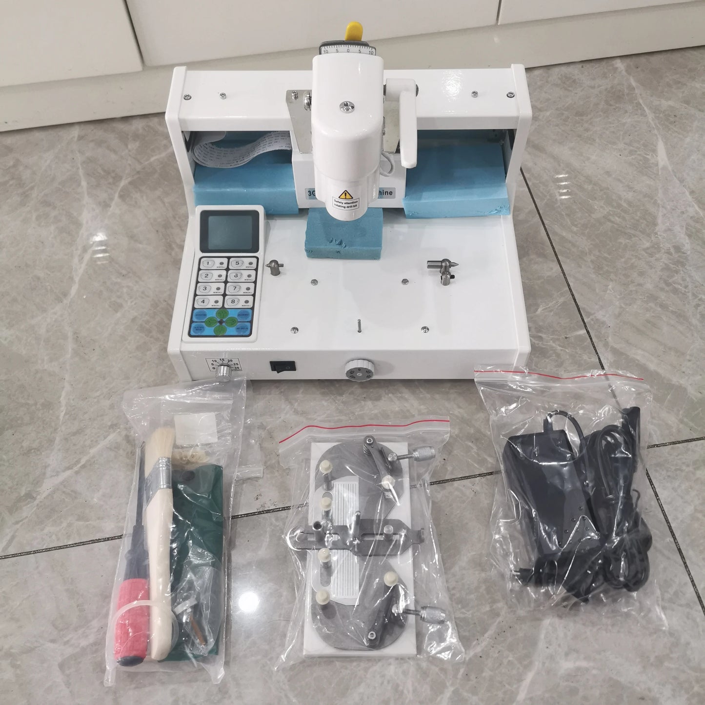 New Optical Eyeglass Lens 3G Digital Drilling Machine product image 3