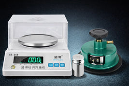 1000g x 0.01g digital balance with GSM fabric cutter and calibration weight