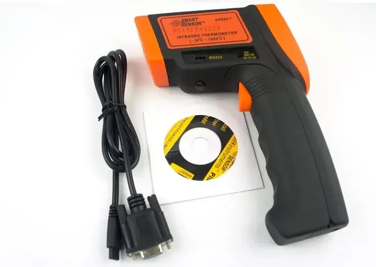 AR882+ Digital Infrared Thermometer -18~1650 °C (-0~3002 °F) High Temperature Non-Contact product detail image 2