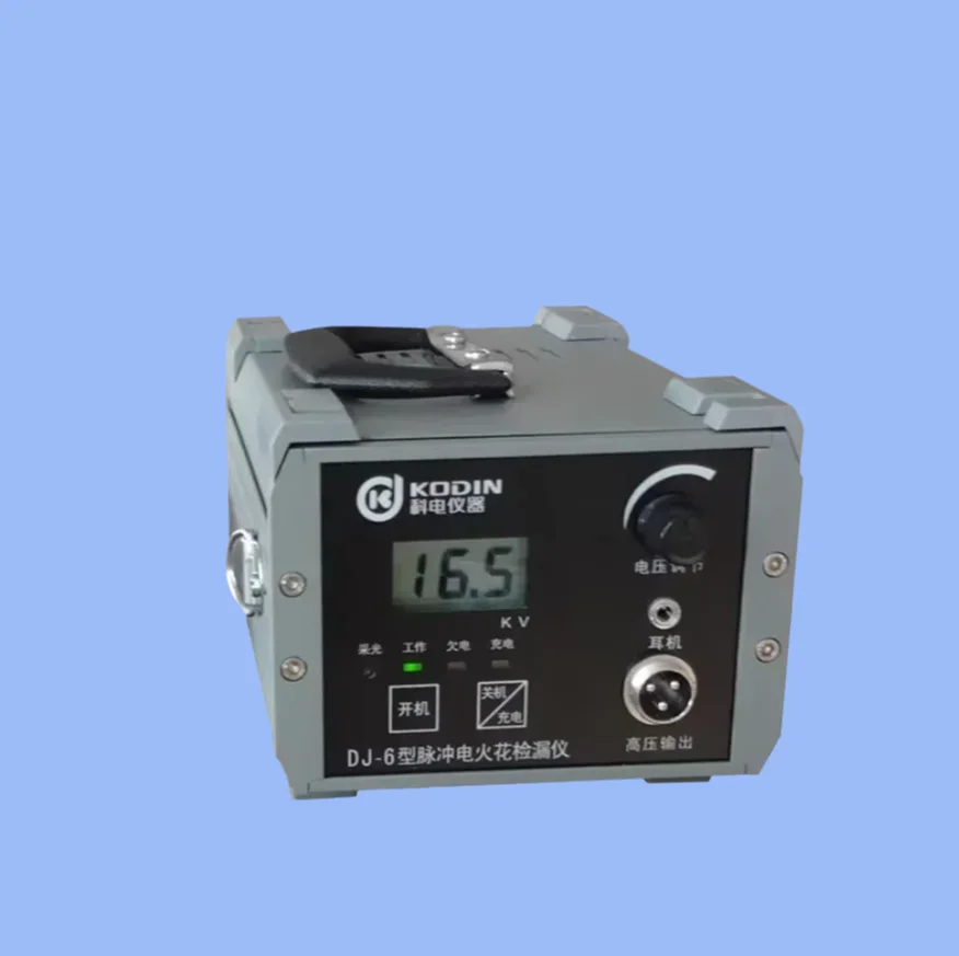 New DJ-6B High Voltage Holiday Detector 0.6–30kV Spark Leak Tester