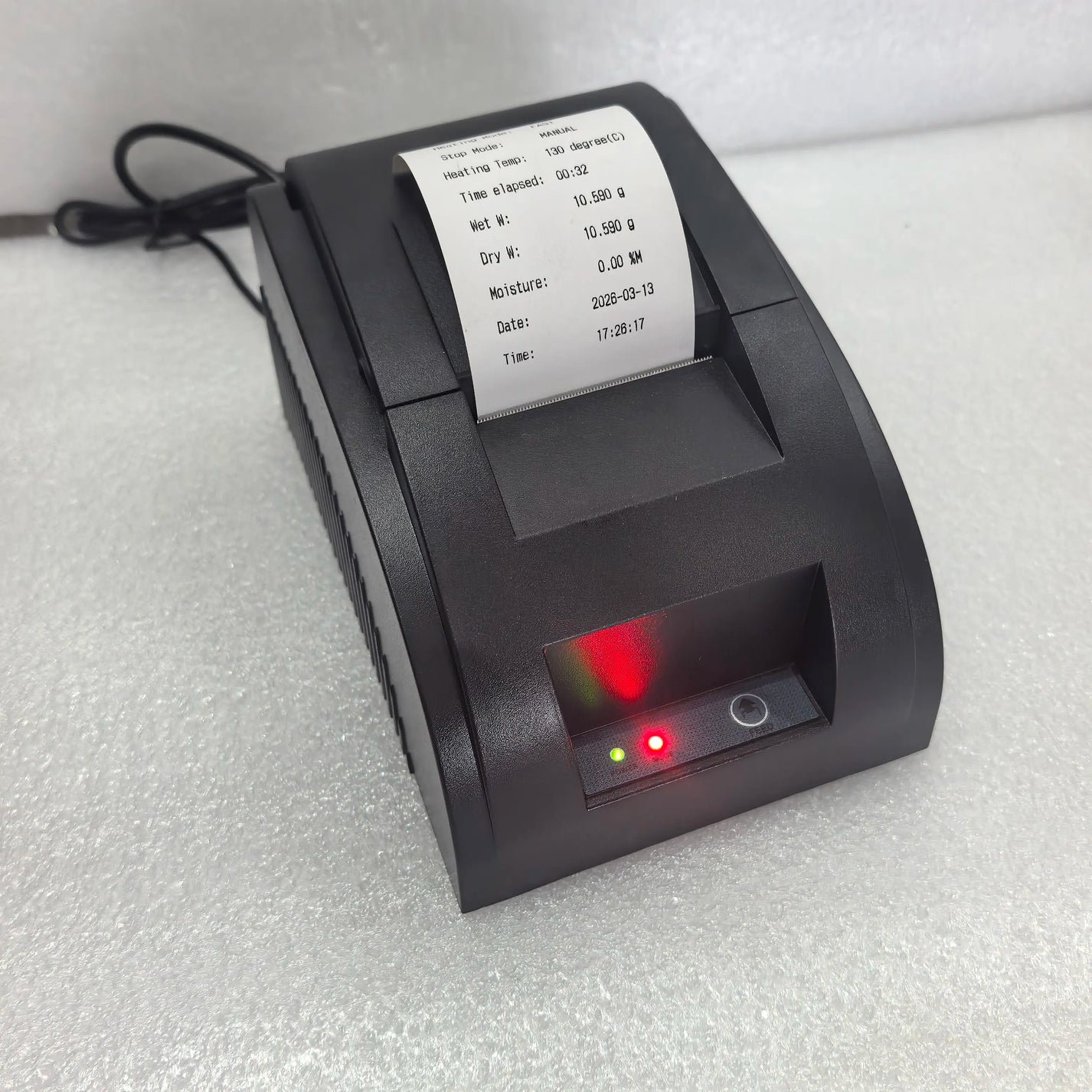 RS232 Thermal Printer | Compatible with Automatic Halogen Moisture