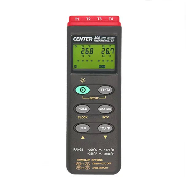 CENTER 309 K Type Four Channels Datalogger Thermometer PC interface with USB cable software product image 2