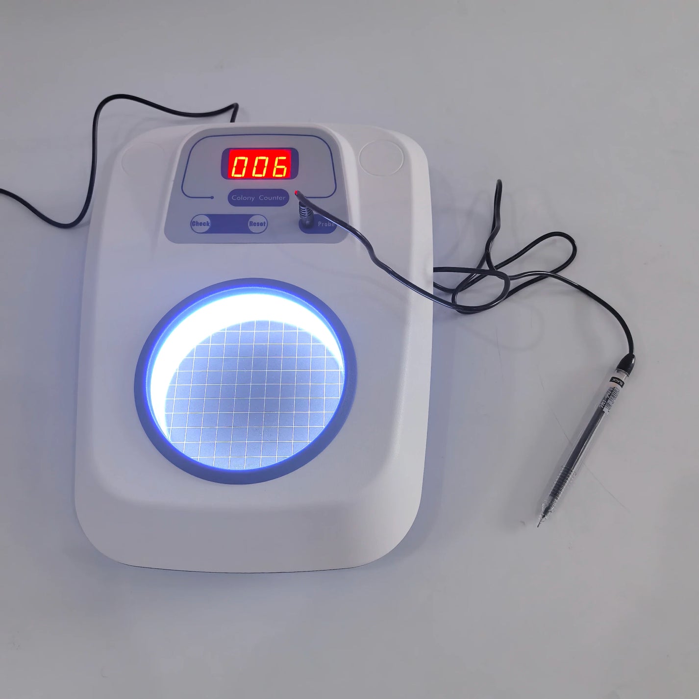 XK97-A Automatic Digital Bacteria Colony Counter 110V/220V Bacterial Quantity Measuring product detail image 3