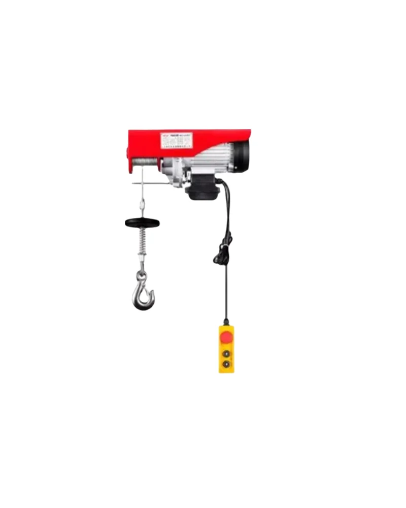 PA600 Mini Electric Hoist 300–600KG 220V Wire Rope Lifting Hoisting