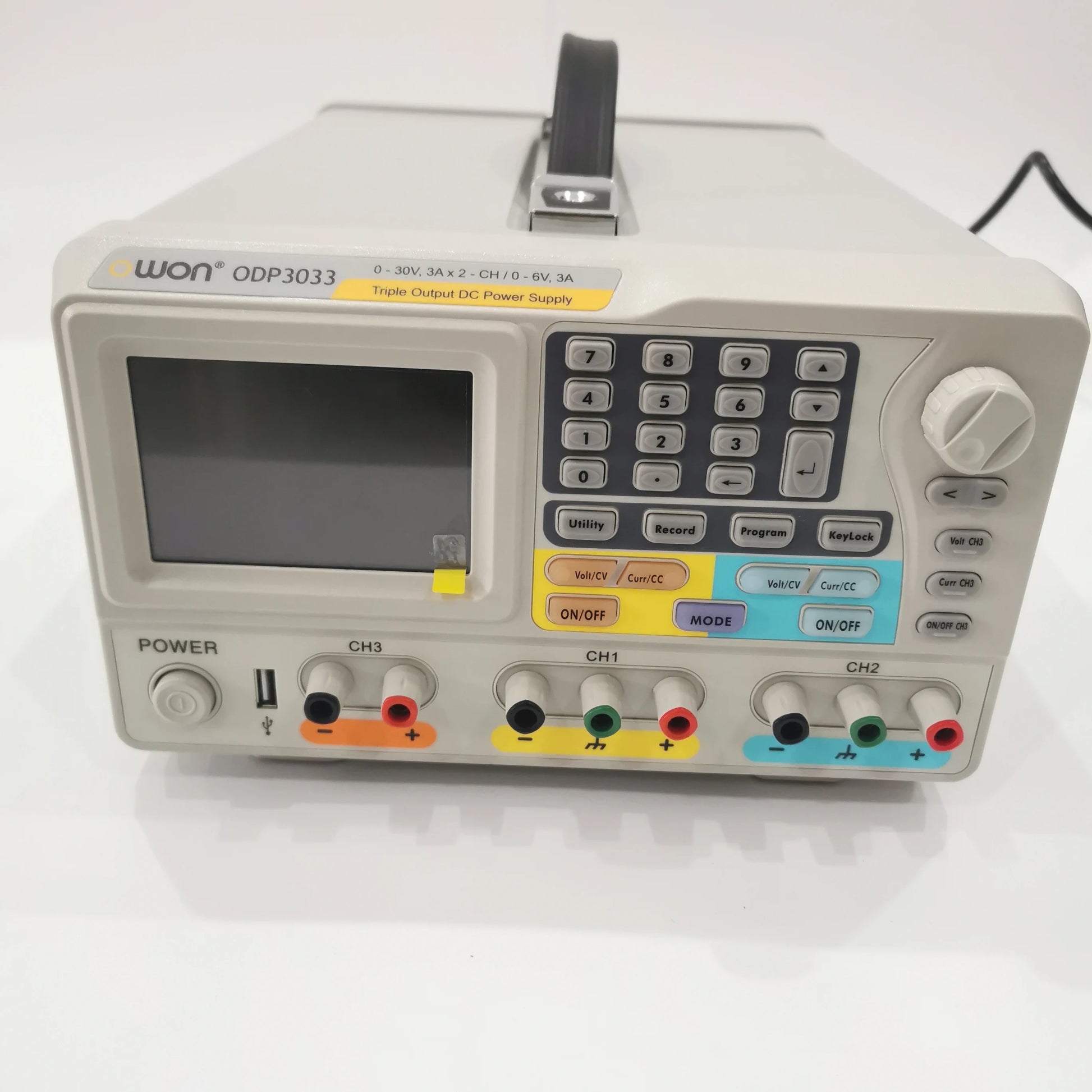 OWON ODP3033 3-CH Output With 2-CH 0-30V/3A And 0-6V/3A Programmable DC Power Supply product image 4