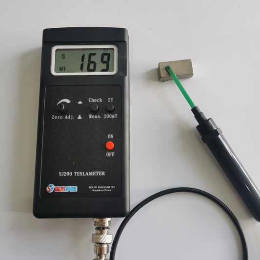SJ200 Digital Gauss Meter | Handheld Magnetic Field Teslameter Tesla