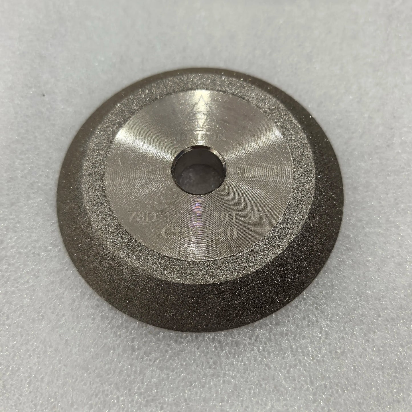 78mm electroplated cup grinding wheel detail view