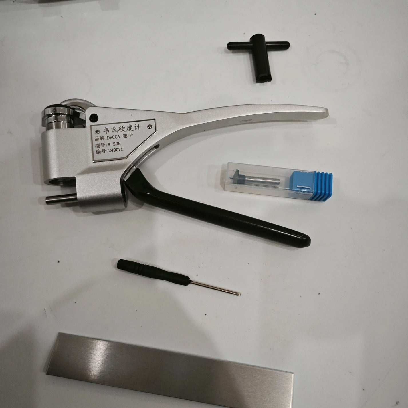 W-20 / W-20A / W-20B Portable Webster Hardness Tester | Clamp-Type Aluminum Alloy Hardness product image 2