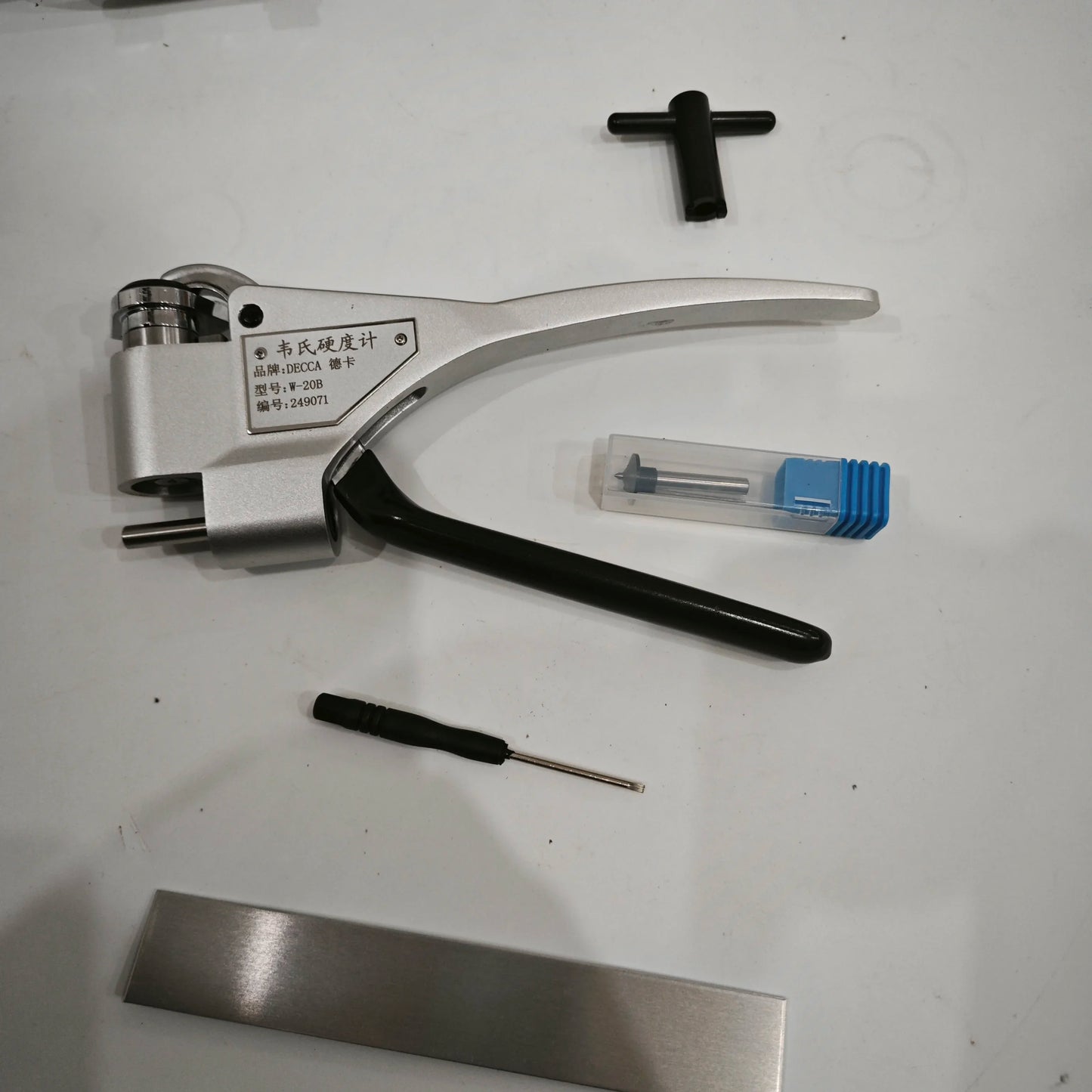 W-20 / W-20A / W-20B Portable Webster Hardness Tester | Clamp-Type Aluminum Alloy Hardness product image 2