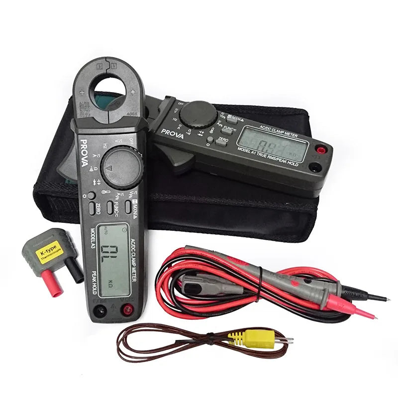 PROVA A3 AC DC Digital Clamp Meter True RMS Multimeter Current Voltage Resistance Tester product image 2