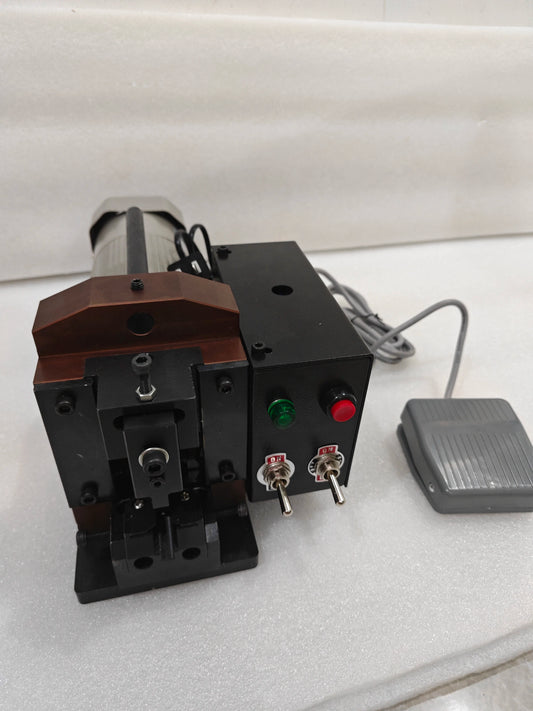 Electric Semi-Automatic RJ45 Cable Crimping Machine 2P-8P Wire