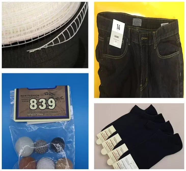 Plastic Staple Tag Attacher Machine for Clothing Labels Jeans Garment Tagging Tool Fastener product image 6