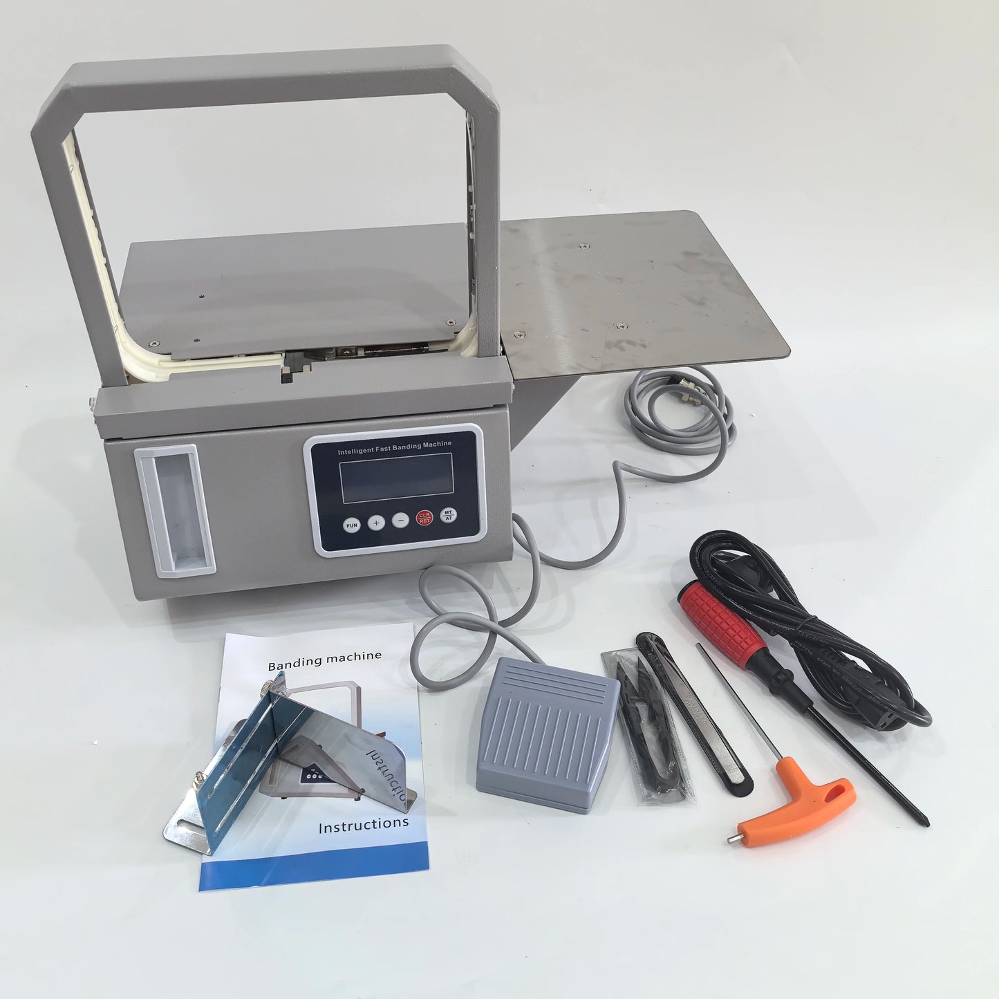 Automatic OPP Tape Bundling & Strapping Machine | Banknote, Vegetable, Document & Card Baler product image 3