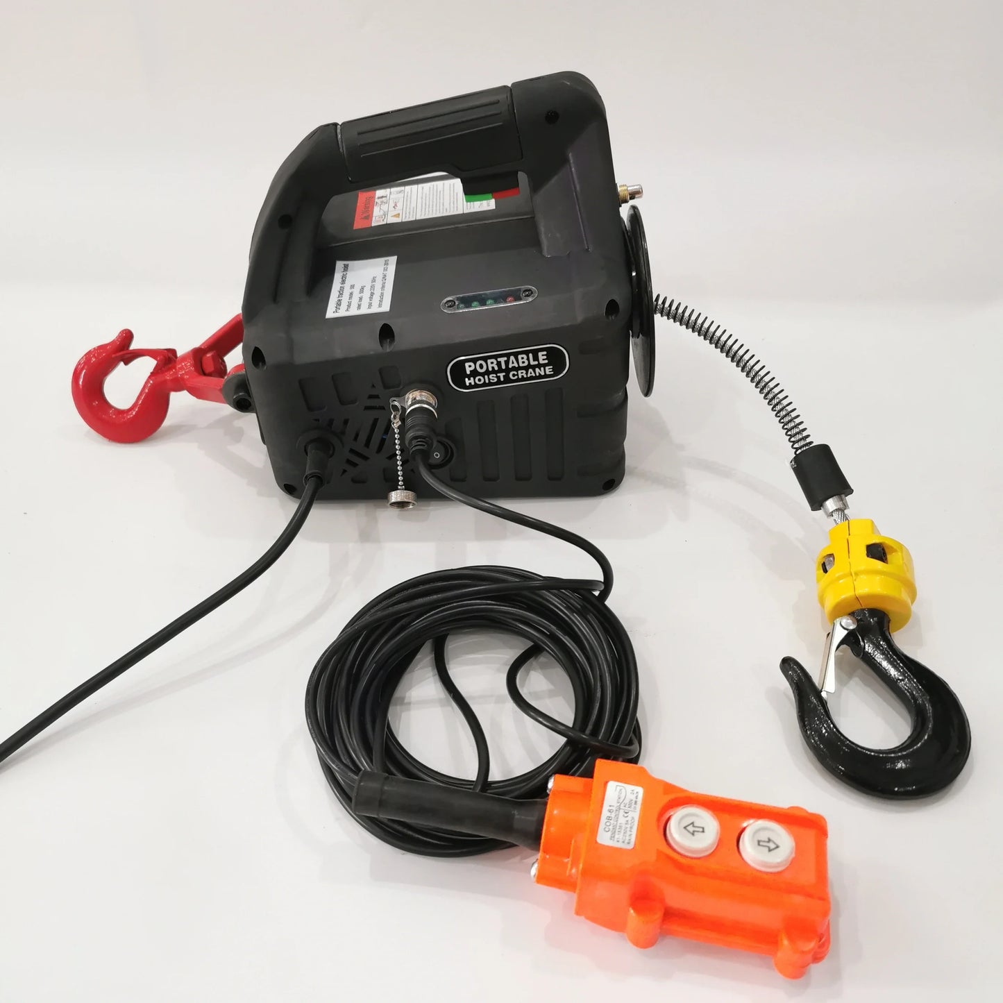 Electric Hoist Winch | Portable Crane Lifting Tool 500kg / 1100lbs with Wireless Remote product image 3