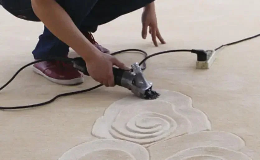 ST-II Portable Carpet Carving Machine Shear Master Rug Shearing Trimming Tool for Textile product image 2