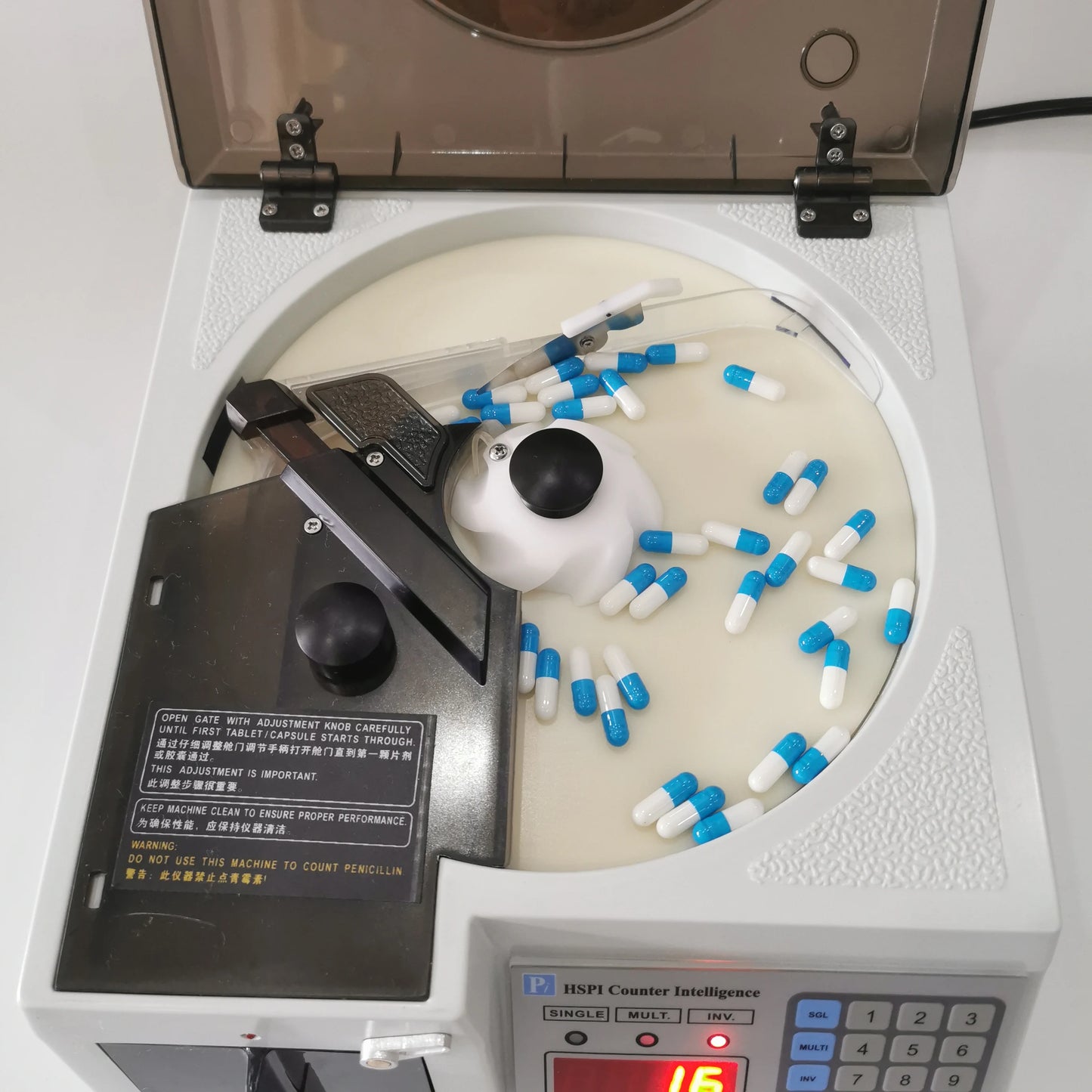 Automatic Capsule Tablet Counting Machine Electronic Pill Counter for Pharmacy Lab Capsule product detail image 2