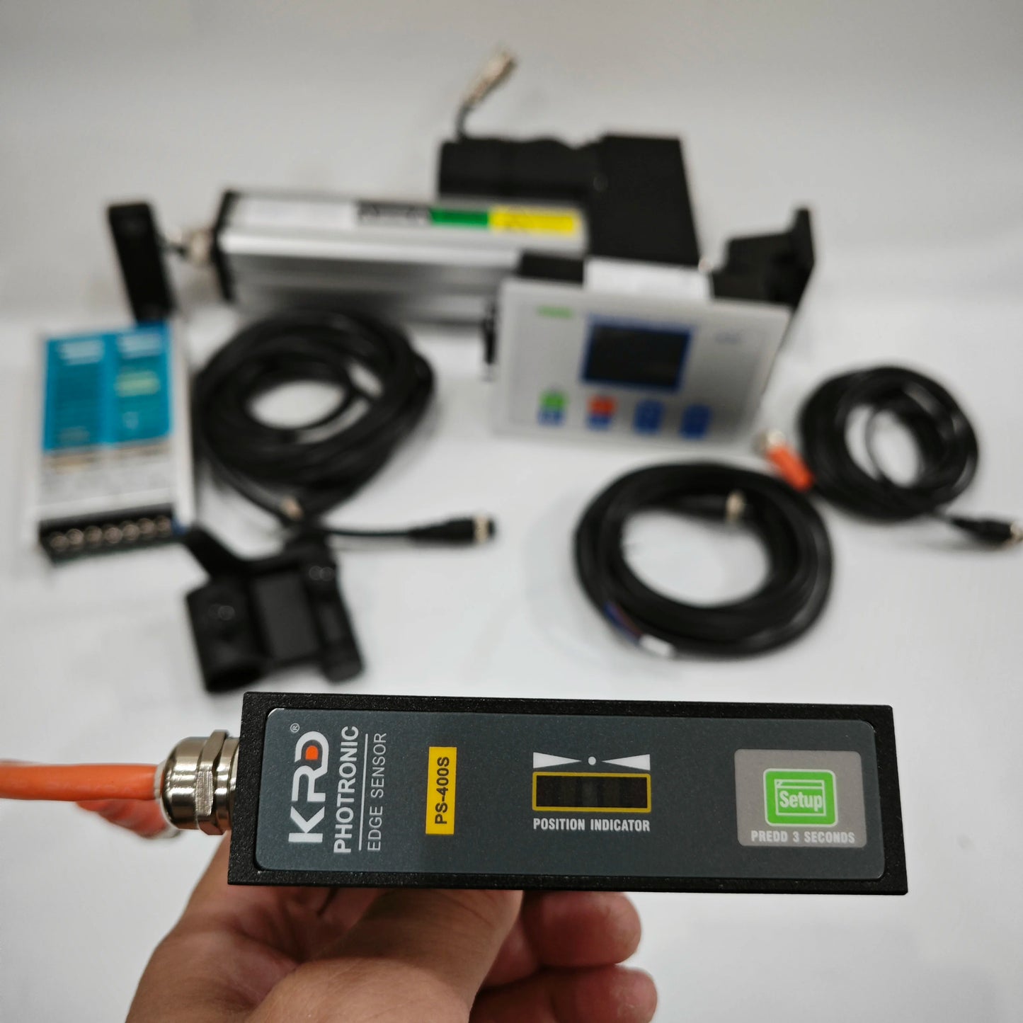 EPC-A12 Edge Guiding System Web Guide Controller + Sensor + Servo Actuator Edge Position product detail image 7