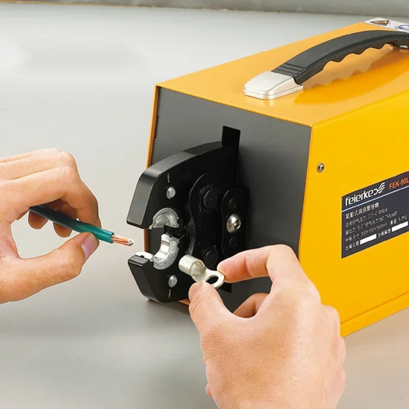 Pneumatic Terminal Crimping Machine 6–95mm² Air Crimper with Die Set Cable Lug Wire Crimping product image 3