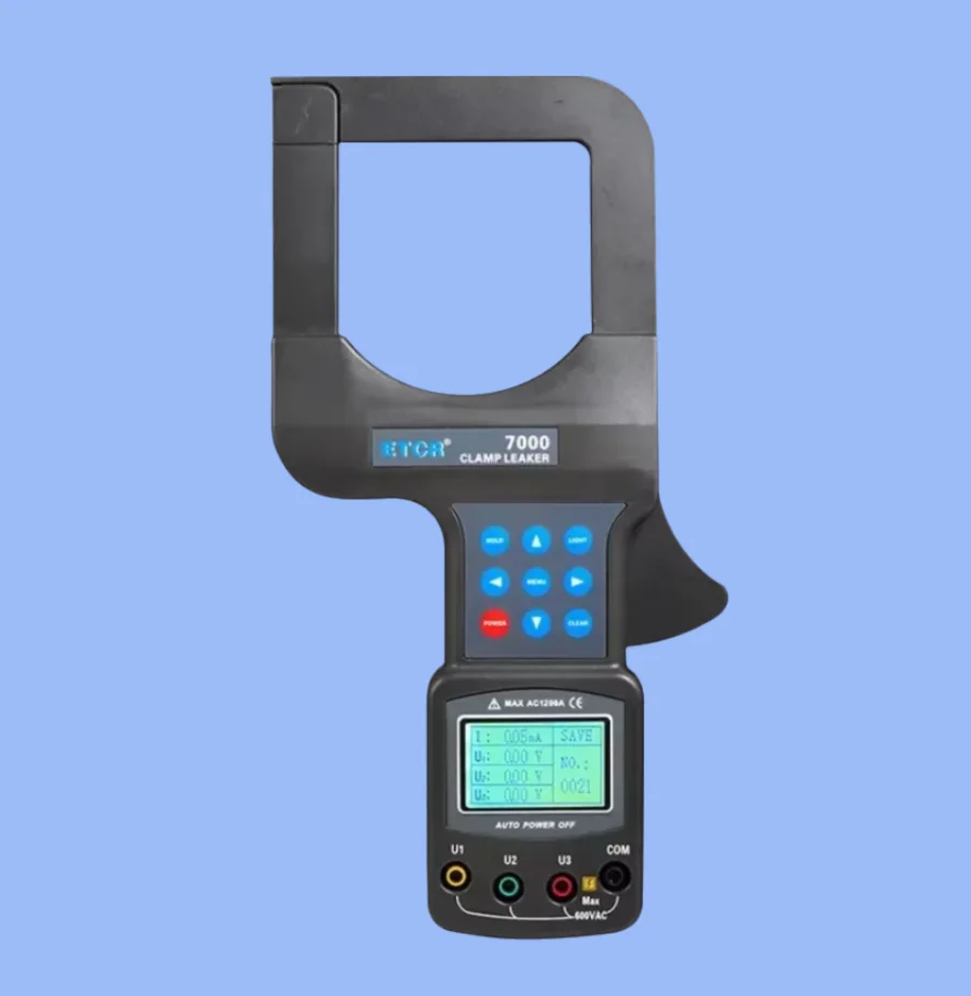 ETCR7000 Large Caliber Leakage Clamp Meter AC 0.00mA–1200A 0–600V