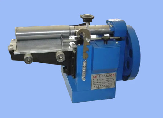 16cm 220V chloroprene adhesive gluing machine with blue body and roller assembly