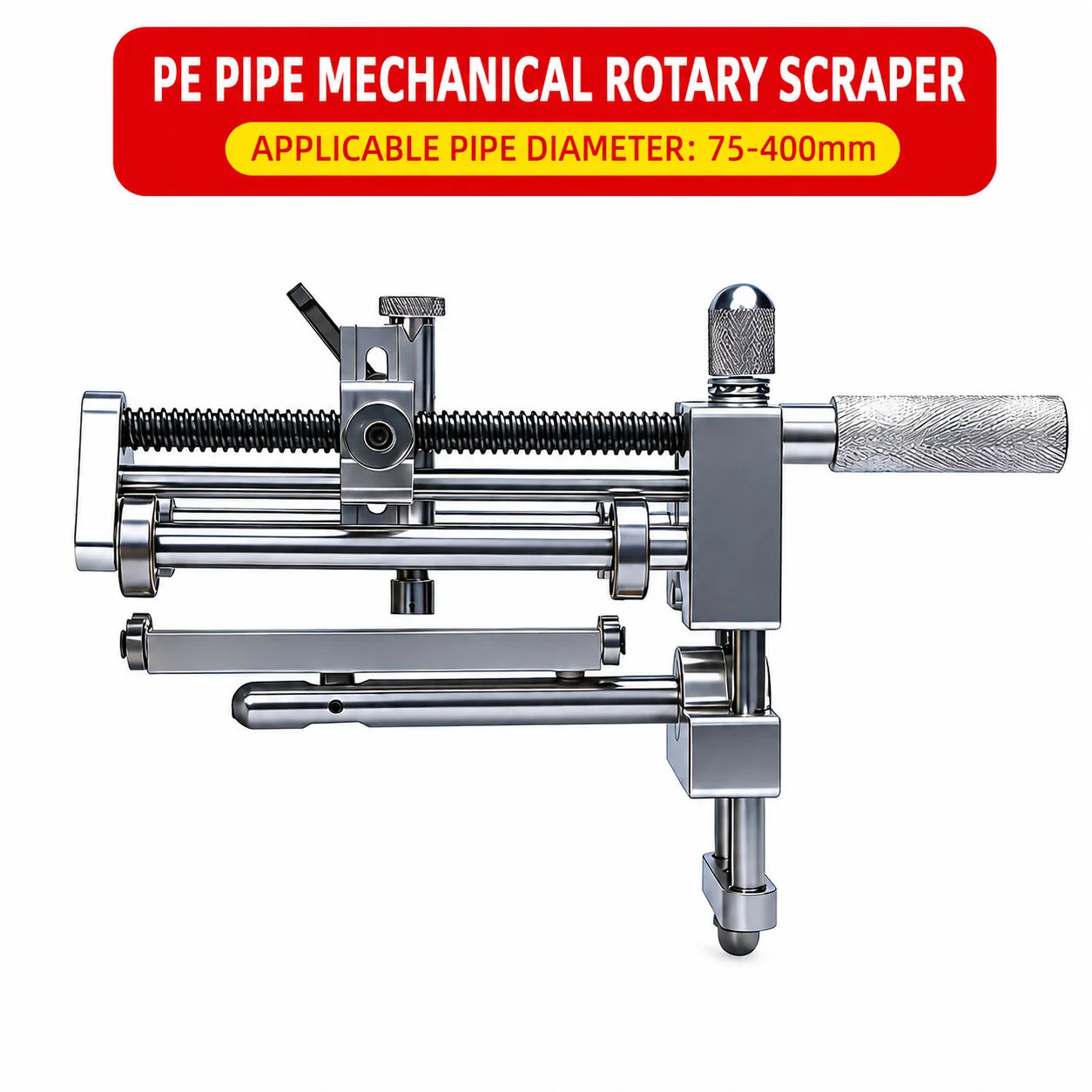 75-400mm mechanical rotary scraper with spare blade option