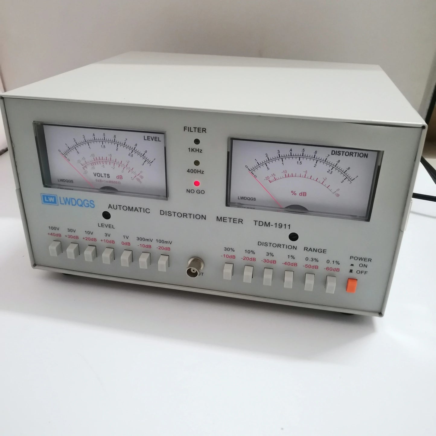 TDM-1911 Automatic Audio Distortion Meter | 0.01%-30% THD Analyzer | High-Precision Signal product detail image 3