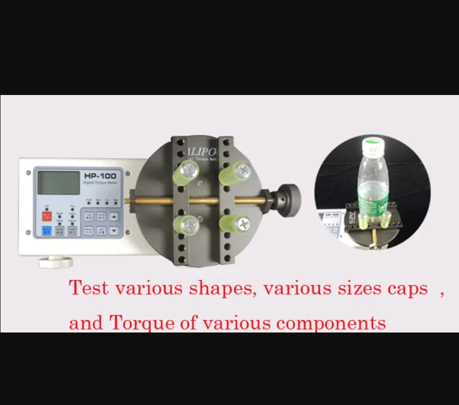 HP-50 Digital Bottle Cap Torque Meter | Professional Torque Tester