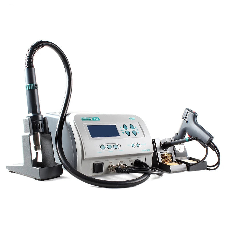 QUICK 713 ESD Hot Air Rework Station Lead-Free Soldering and Desoldering System with product image 3