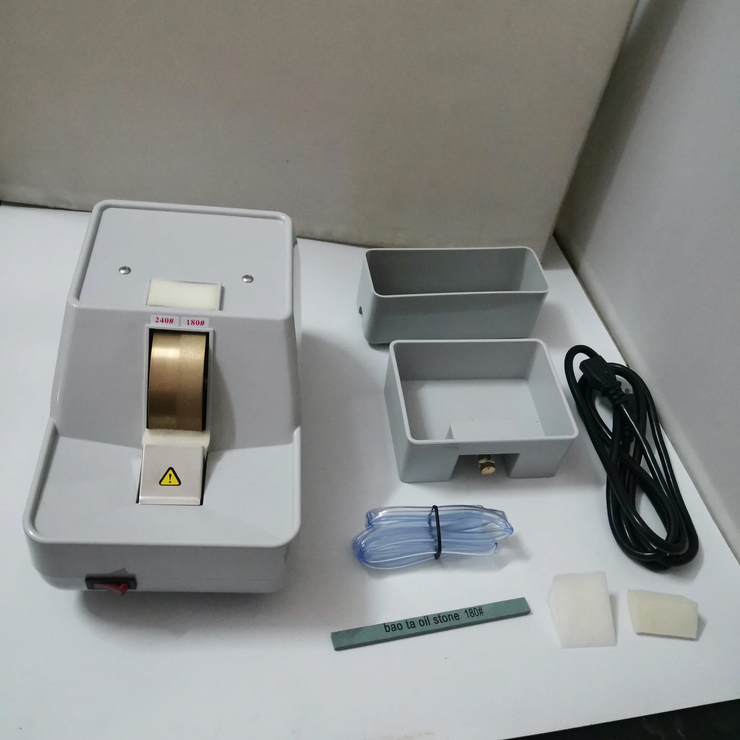 HLE-35WV Optical Hand Edger | Manual Lens Grinder Single Wheel DC Motor 110V/220V product image 2