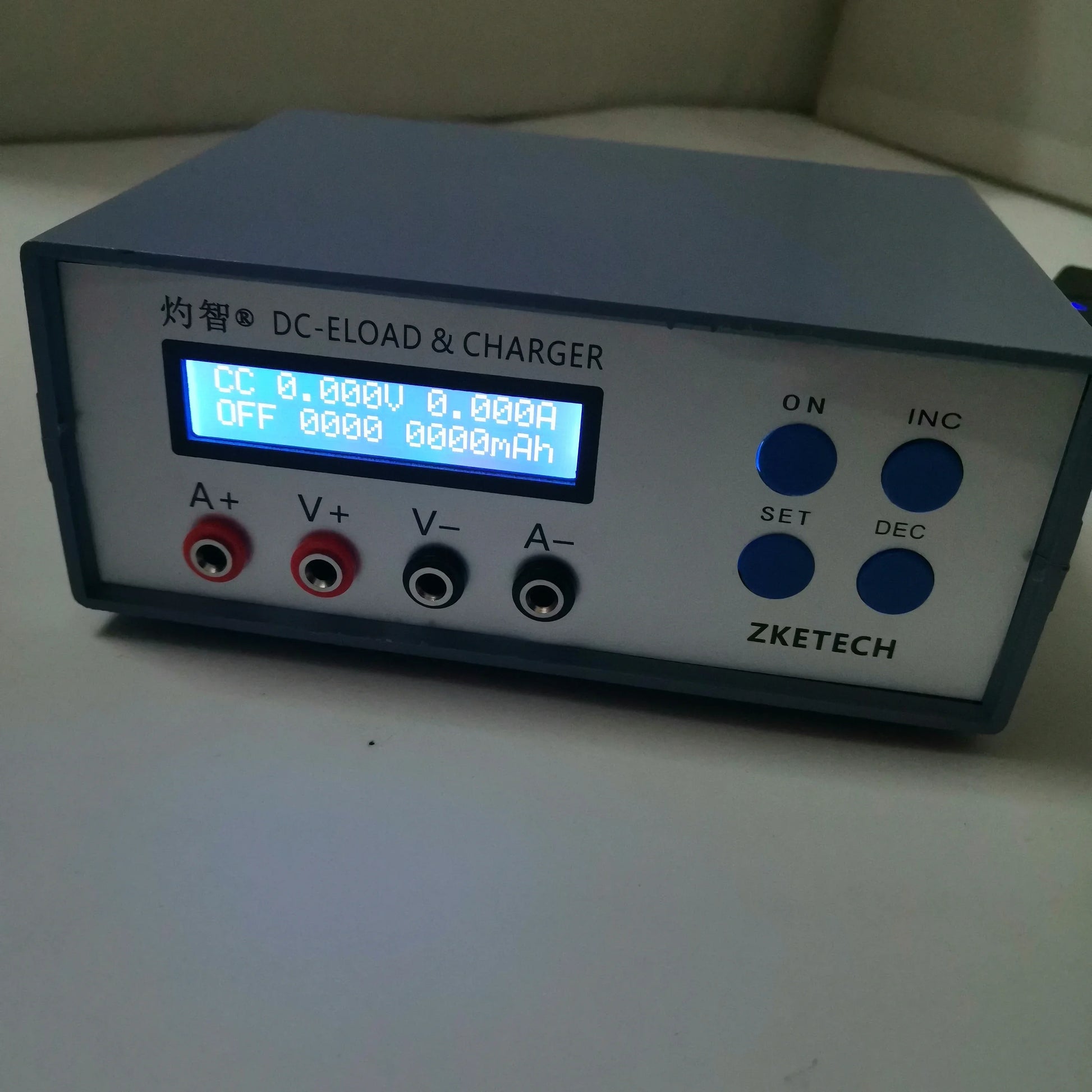 EBC-A05+ DC Electronic Load & Charger | Battery Capacity Tester Power Analyzer for Mobile & product detail image 2