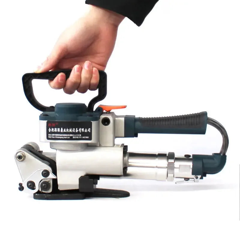 DT-B19 Handheld Pneumatic Strapping Tool 13–19mm Air Banding Machine for 1/2"–3/4" PP PET product detail image 2