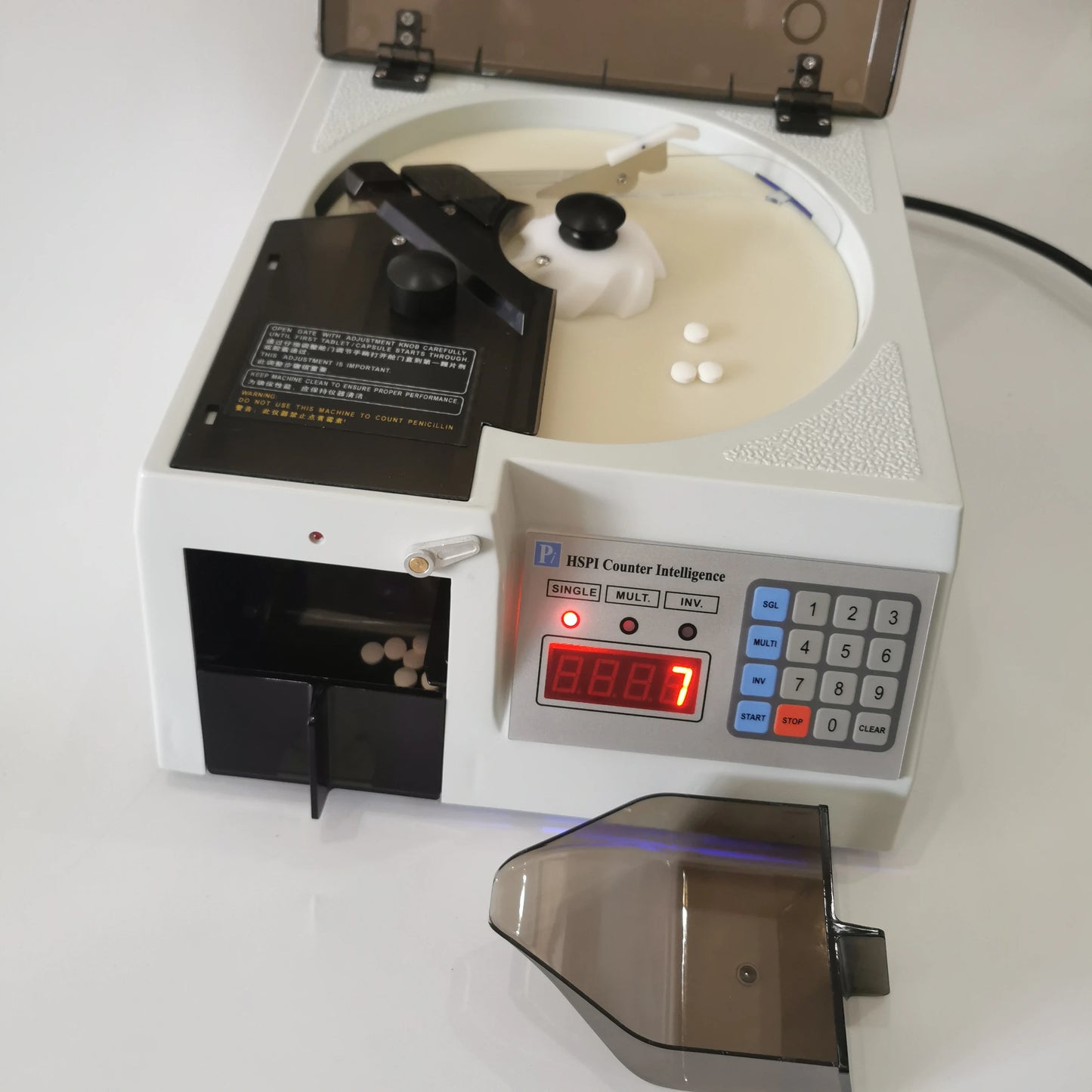 Automatic Capsule Tablet Counting Machine Electronic Pill Counter for Pharmacy Lab Capsule product detail image 3