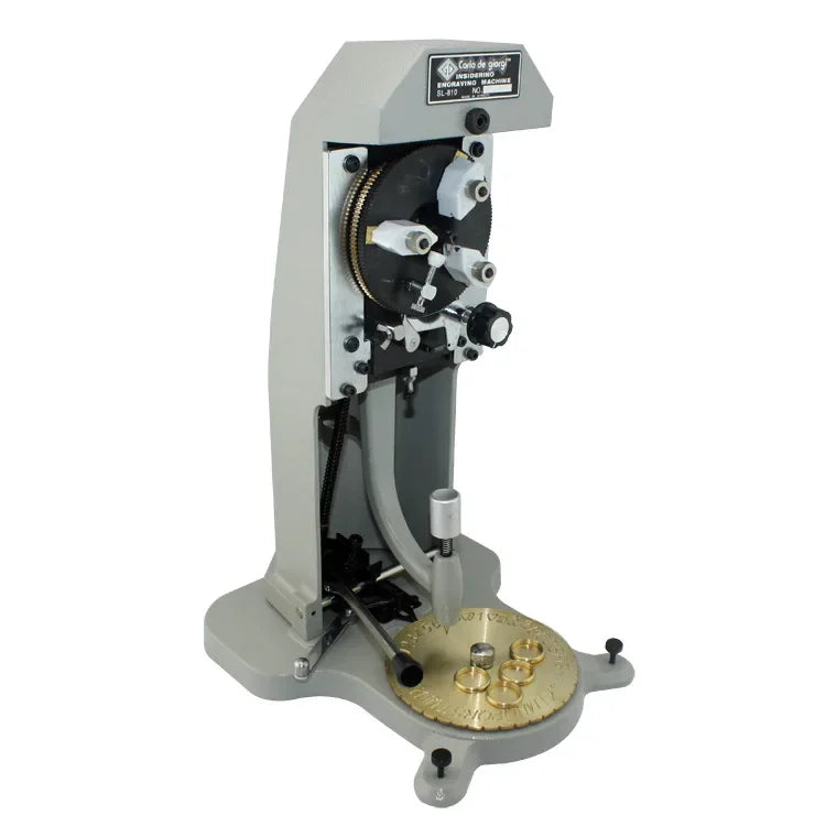 Inside Ring Engraving Machine with Two Faces | Standard Letter Block Dial Jewelry Engraver product detail image 3