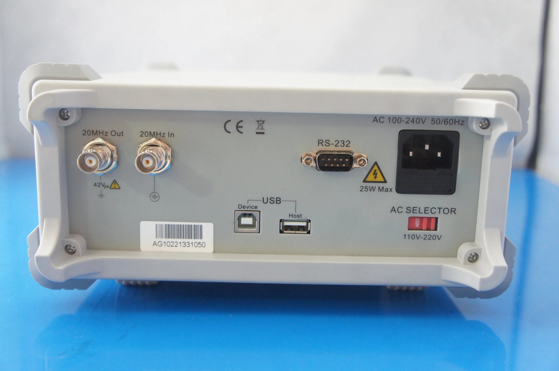 OWON AG1022 DDS Arbitrary Waveform Generator | 2-Channel Function Signal Generator 25MHz product image 4
