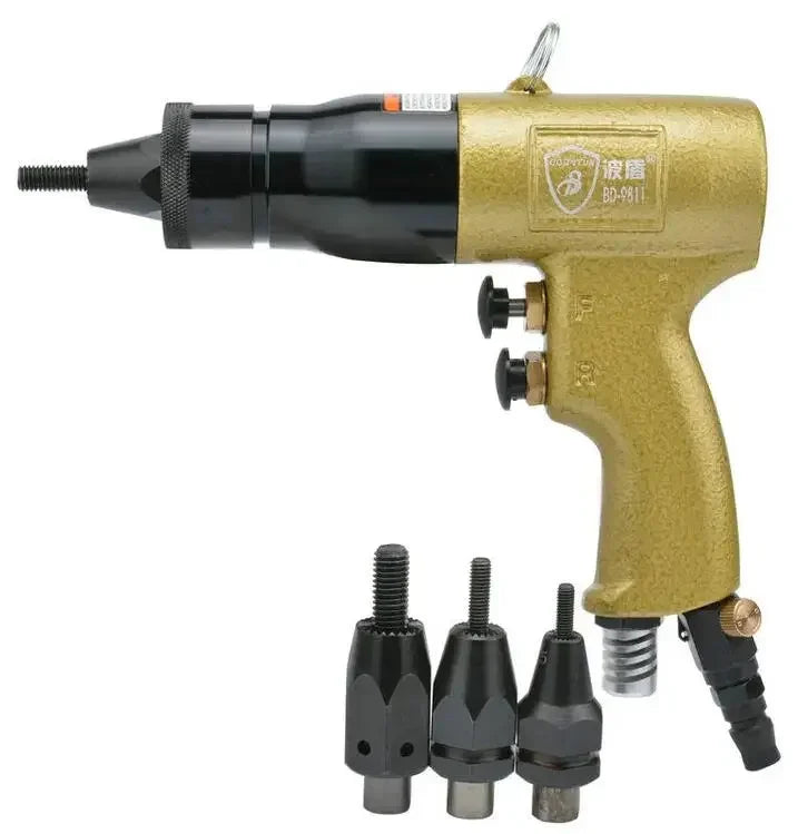 Pneumatic Air Nut Riveter Pulling Tool M5 M6 M8 M10 Rivet Puller Gun for Industrial Riveting product detail image 2