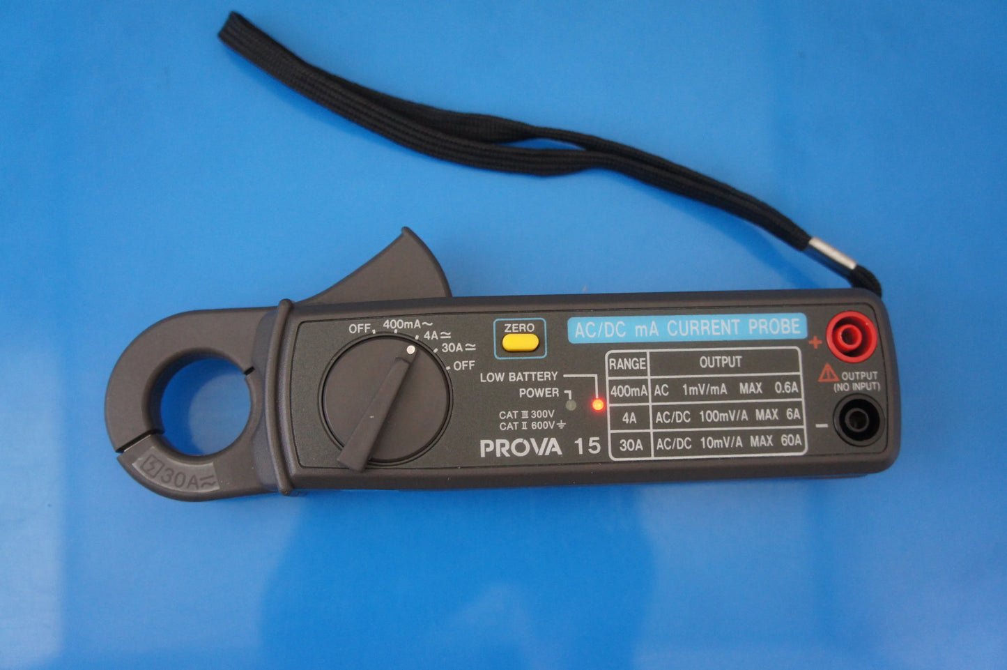 TES PROVA-15 AC/DC mA Current Probe | High-Resolution Clamp Meter & Leakage Current Tester product detail image 4