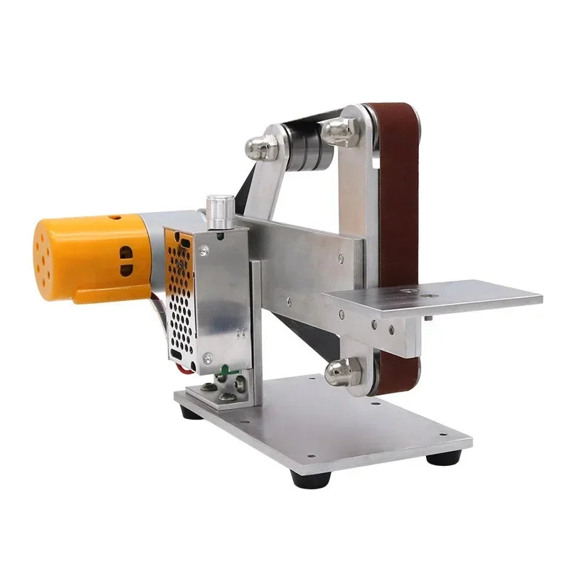 DIY Mini Belt Sander Grinder Polisher 520×20 mm Adjustable Speed Micro Table Grinding product image 2