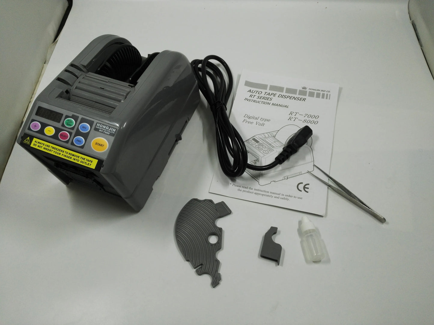RT7000 automatic tape dispenser, 6-60mm wide tape 5-999mm length 100-240V product image 3