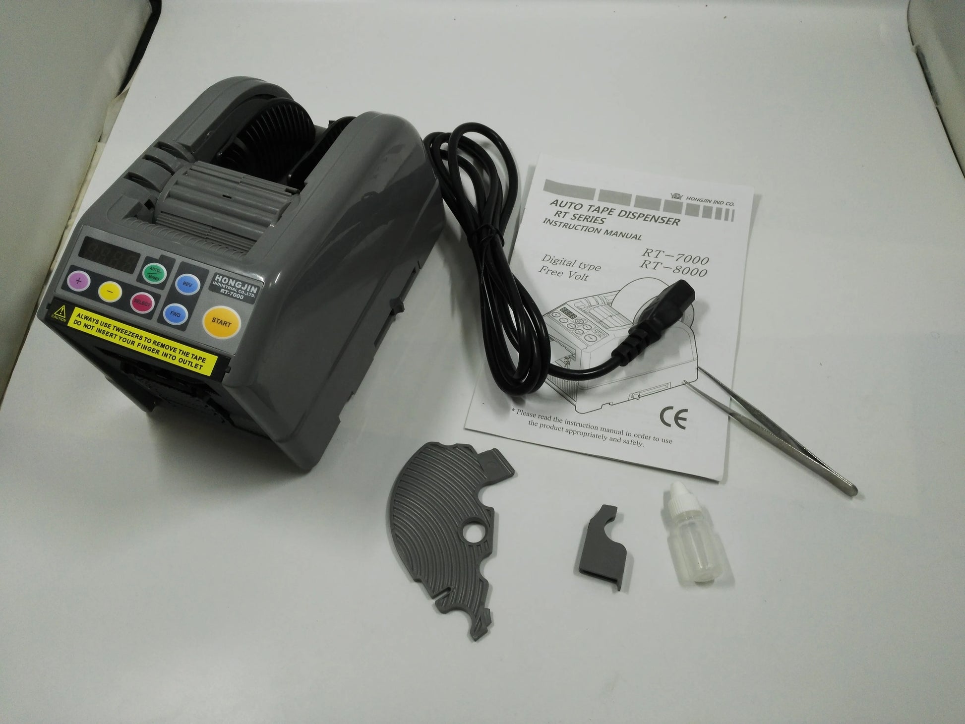 RT7000 automatic tape dispenser, 6-60mm wide tape 5-999mm length 100-240V product image 3