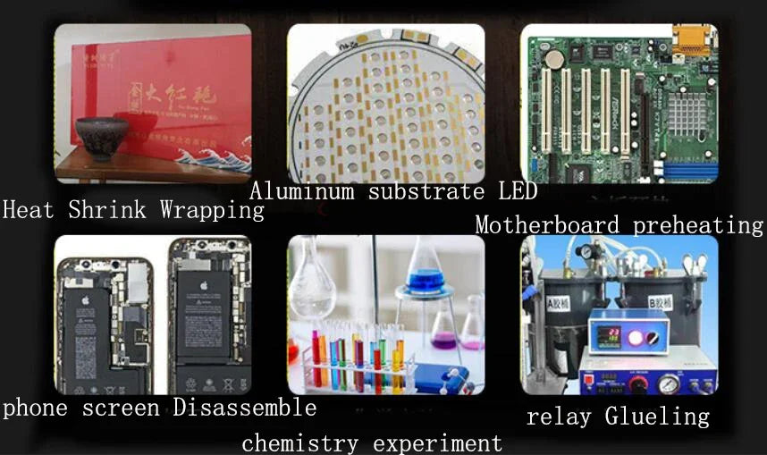 Constant Temperature Heating Station Heat Shrink Sealer for BOPP Cellophane Film Packaging product detail image 6