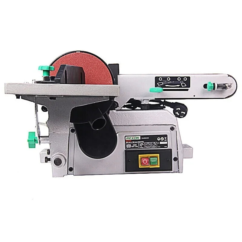 220V Electric Belt Sander Flat Table Polishing Machine Constant Angle Grinder Sharpener for product detail image 4