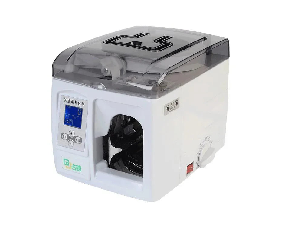 Automatic Banknote Bundling Machine Money Binding Strapping Machine 110V/220V | Intelligent product detail image 3