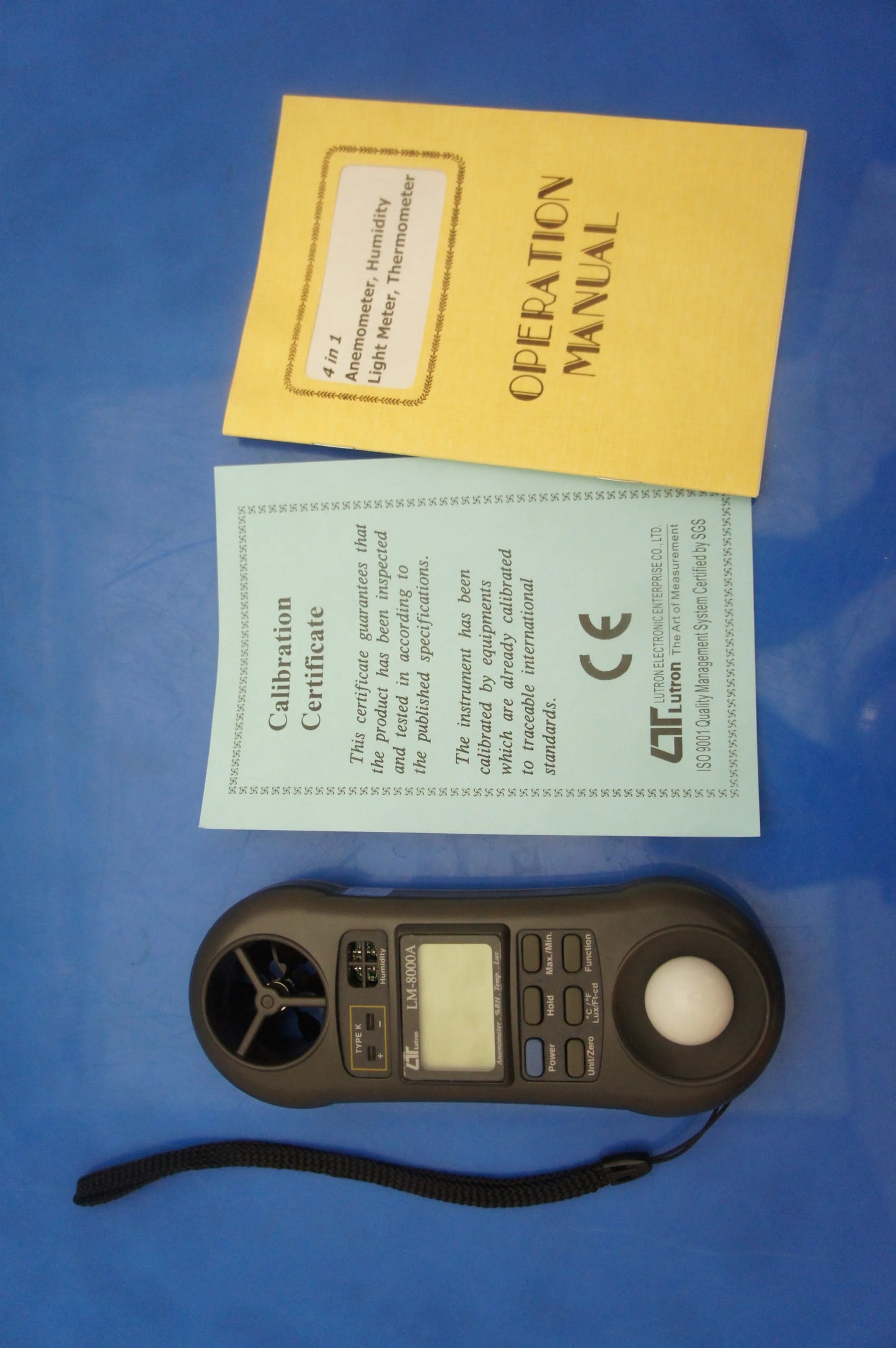 Lutron LM-8000A Digital 4-in-1 Environmental Quality Meter