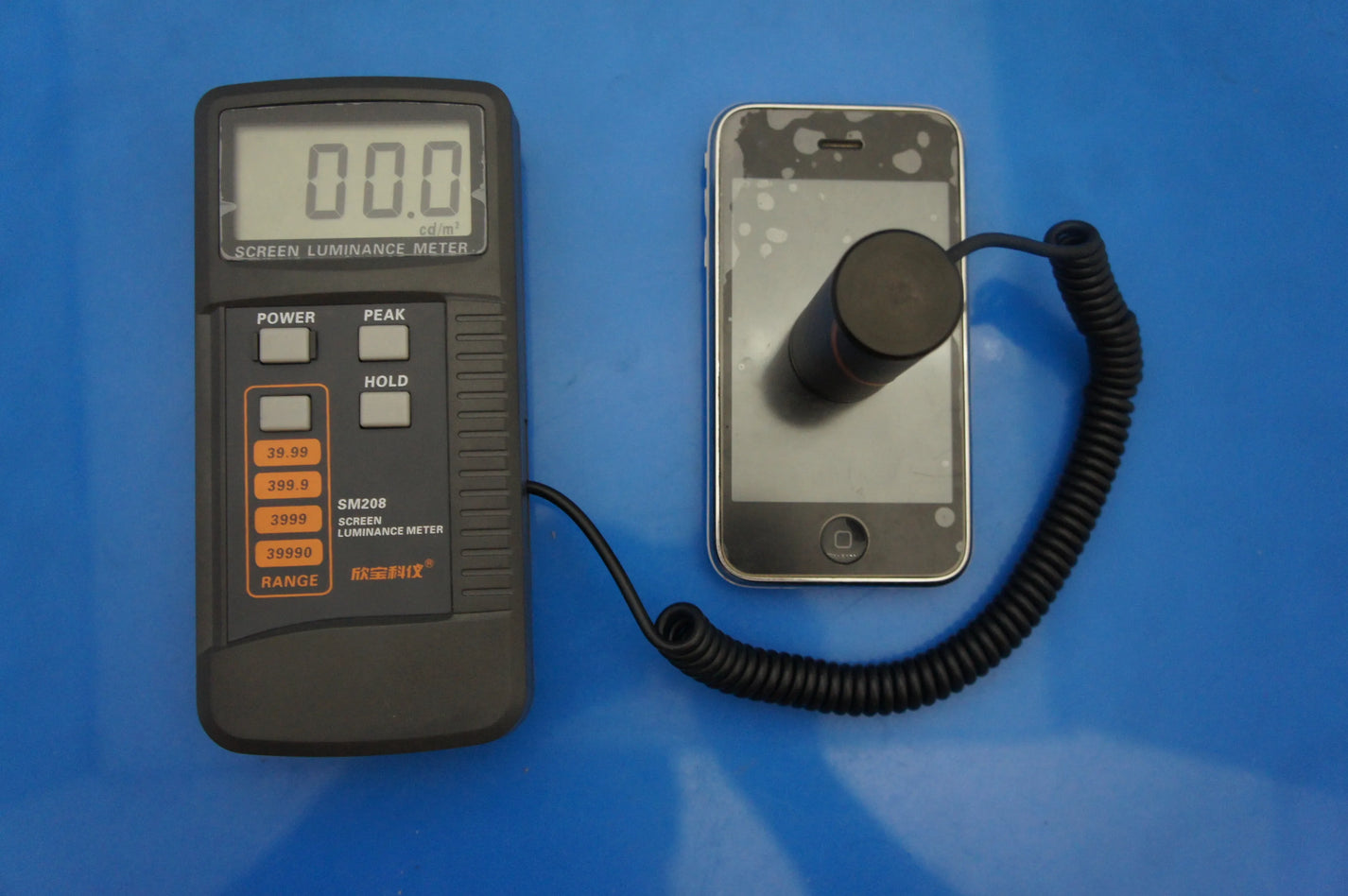 SM208 Portable Mini Luminance Light Meter | 0.01–39990 cd/m² Screen & TV Brightness Tester product detail image 4