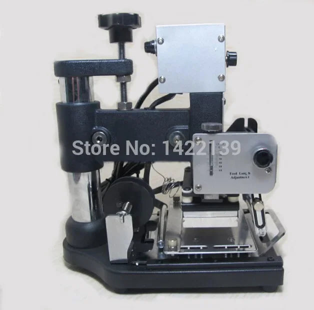 Hot Foil Stamping Machine PVC ID Card Embosser Tipper Bronzing Printer for Credit Card and product image 2