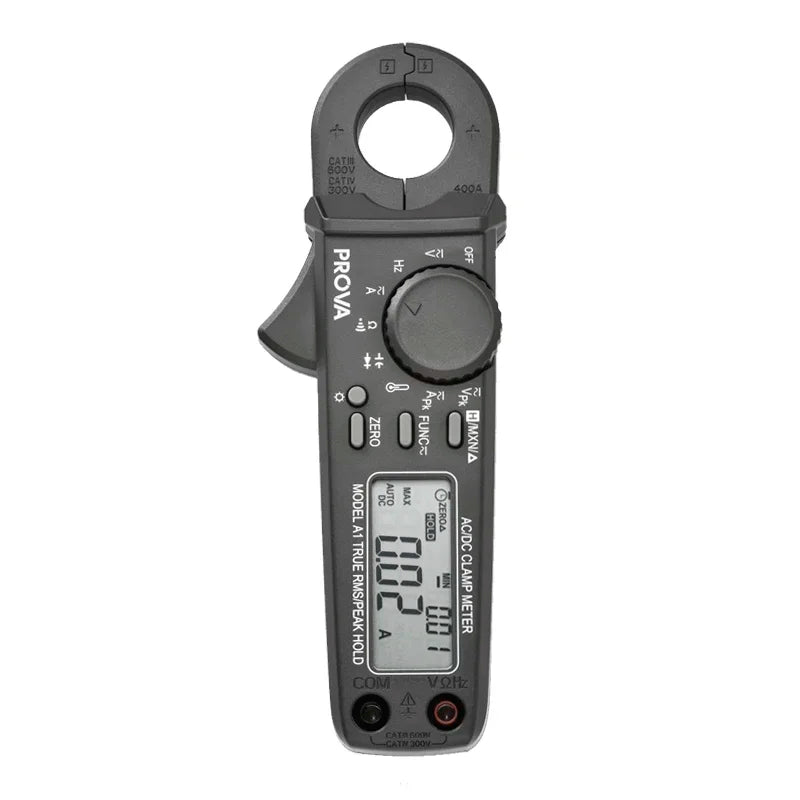 PROVA A1 AC DC True RMS Digital Clamp Meter Multimeter Current Voltage Resistance Tester product detail image 2