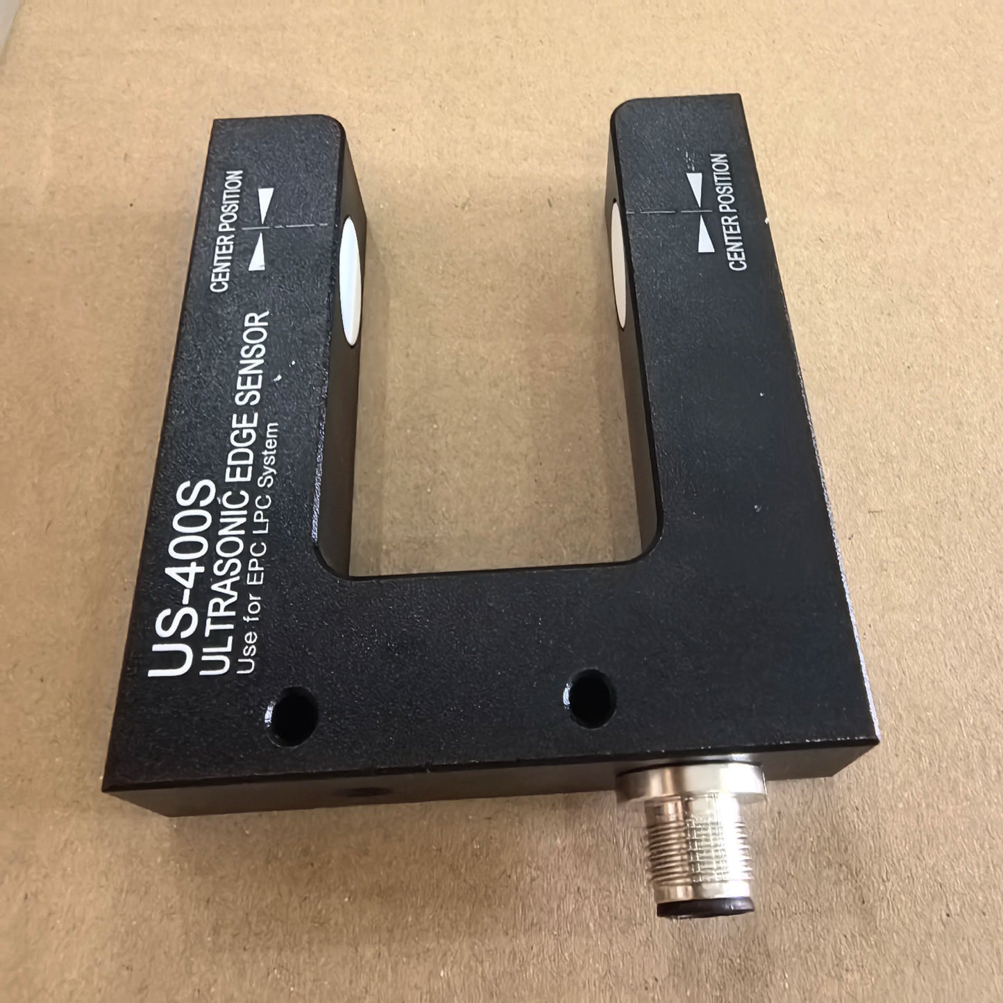 US-400S Ultrasonic Edge Sensor EPC Web Guide Sensor 0-5V NPN DC12V ±0.05mm product image 4
