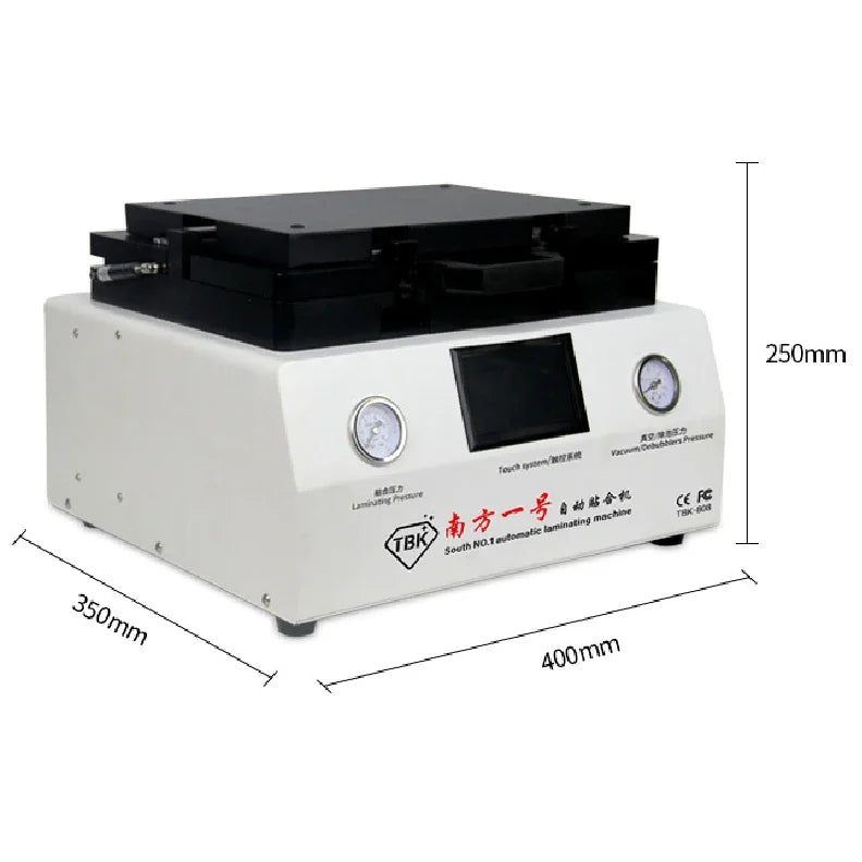 OCA LCD laminating machine dimensions 400 x 350 x 250 mm