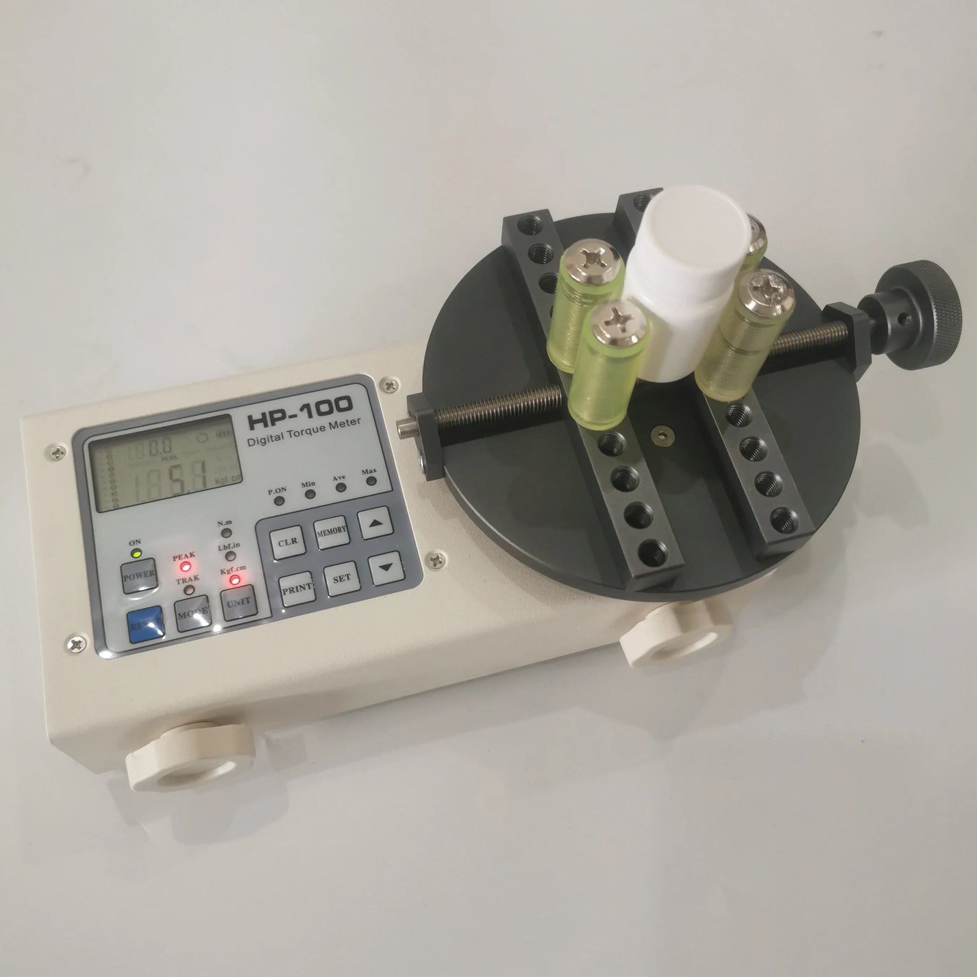 HP100 Digital Bottle Cap Torque Tester | Torque Meter 100kgf.cm /